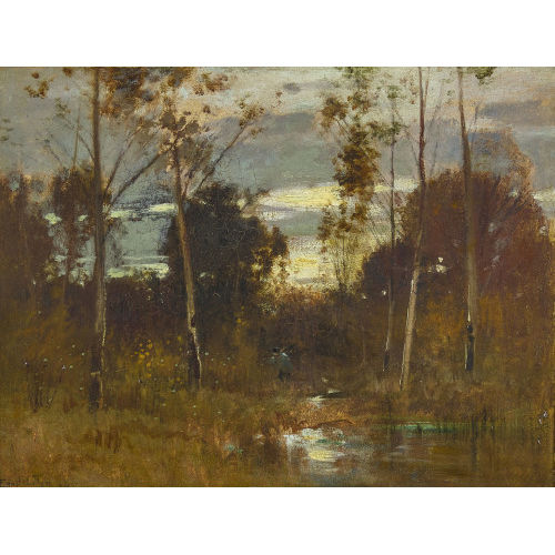 ERNEST PARTON : Forest landscape (DOBIASCHOFSKY AUKTIONEN AG)