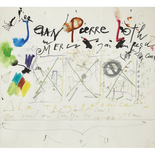 JEAN TINGUELY : 'La transparence' (DOBIASCHOFSKY AUKTIONEN AG)