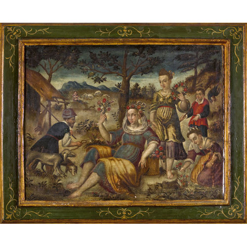 18. JH. ITALIEN : Allegorie des Fr�hlings (DOBIASCHOFSKY AUKTIONEN AG)
