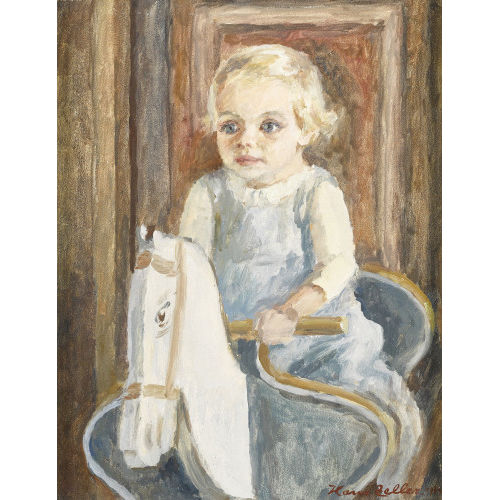 HANS ARNOLD ZELLER : 'Helga (Studie)' (DOBIASCHOFSKY AUKTIONEN AG)
