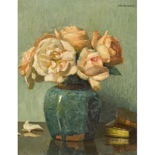 ROBERT FERNIER : 'Roses th�' (DOBIASCHOFSKY AUKTIONEN AG)