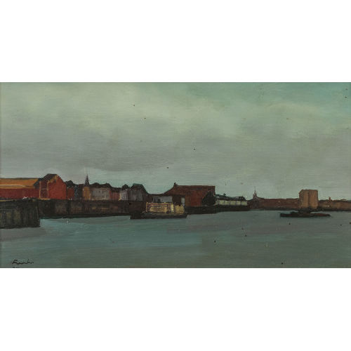 JACQUES F. FUCHS : 'Vue de la Tamise' (DOBIASCHOFSKY AUKTIONEN AG)