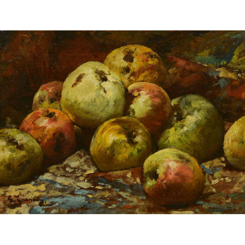 GEORGES JEANNIN : Nature morte aux pommes (DOBIASCHOFSKY AUKTIONEN AG)