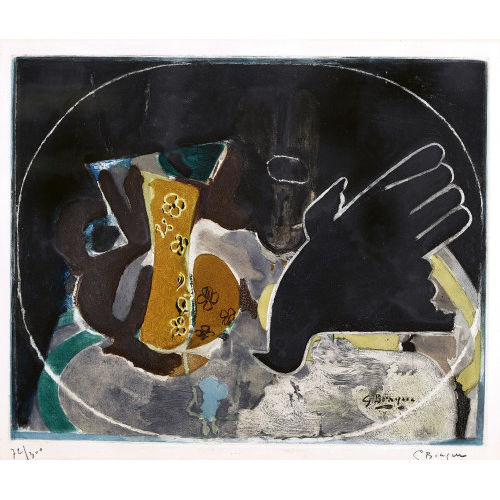 GEORGES BRAQUE : 'Pichet et Oiseau' (DOBIASCHOFSKY AUKTIONEN AG)