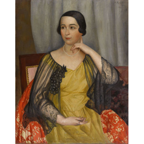 PAUL TH�OPHILE ROBERT : Damenportr�t (DOBIASCHOFSKY AUKTIONEN AG)