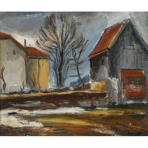 GEORGES DESSOUSLAVY : Maisons (DOBIASCHOFSKY AUKTIONEN AG)