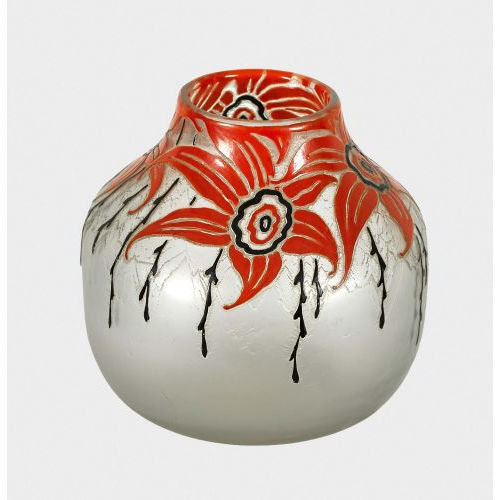 VASE : Legras & Cie., Frankreich, 1. H�lfte 20. Jh (DOBIASCHOFSKY AUKTIONEN AG)