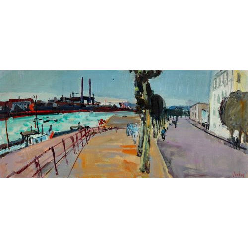 RUDOLF ZENDER : Au bord de la Seine (DOBIASCHOFSKY AUKTIONEN AG)