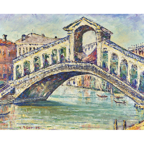 LOUIS D�RR : 'Ponte Rialto' (DOBIASCHOFSKY AUKTIONEN AG)