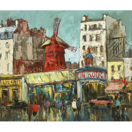 MARCEL MASSON : 'Moulin Rouge' (DOBIASCHOFSKY AUKTIONEN AG)