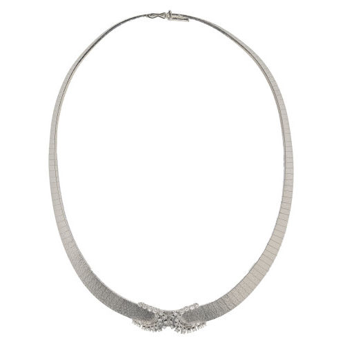 GOLD-DIAMANT-COLLIER : (DOBIASCHOFSKY AUKTIONEN AG)