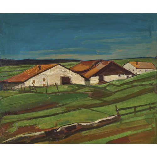 ALBERT SCHNYDER : 'Le petit mur' (DOBIASCHOFSKY AUKTIONEN AG)