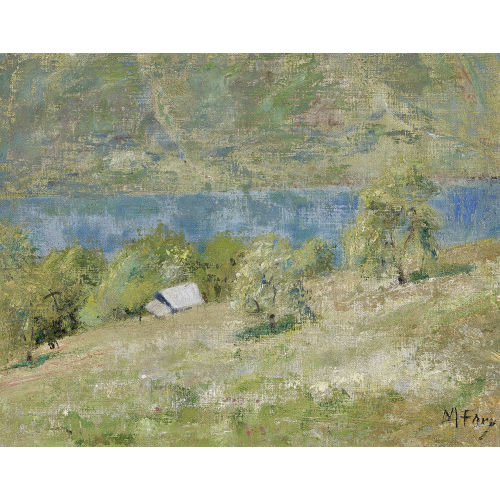 MARGUERITE FREY-SURBEK : Am Ufer des Brienzersees (DOBIASCHOFSKY AUKTIONEN AG)