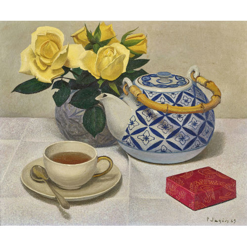 PIERRE JAQUES : 'Le th�' (DOBIASCHOFSKY AUKTIONEN AG)