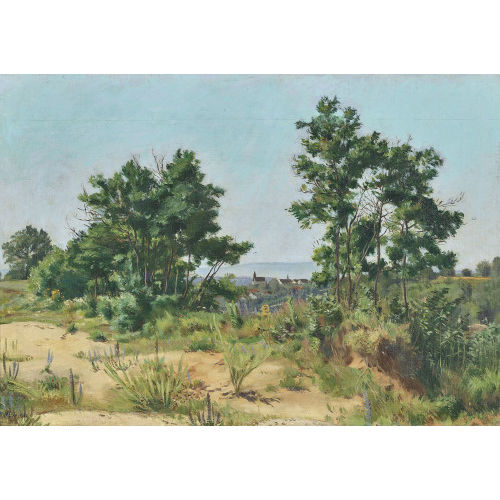 RUDOLF M�LLI : 'Blick auf Rheinau' (DOBIASCHOFSKY AUKTIONEN AG)