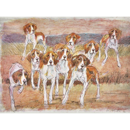 FRITZ HUG : Beagles (DOBIASCHOFSKY AUKTIONEN AG)