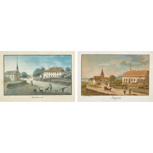 JAKOB SAMUEL WEIBEL : Konvolut (DOBIASCHOFSKY AUKTIONEN AG)