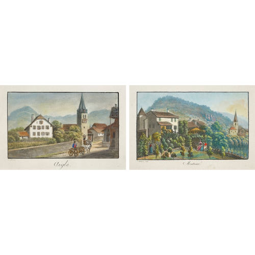 JAKOB SAMUEL WEIBEL : Konvolut (DOBIASCHOFSKY AUKTIONEN AG)