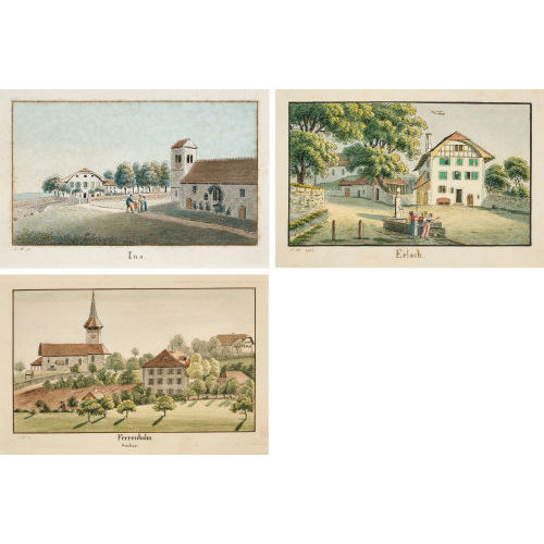 JAKOB SAMUEL WEIBEL : Konvolut (DOBIASCHOFSKY AUKTIONEN AG)