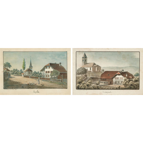 JAKOB SAMUEL WEIBEL : Konvolut (DOBIASCHOFSKY AUKTIONEN AG)