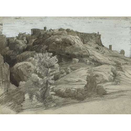 JEAN-BAPTISTE CAMILLE COROT : 'Tivoli' (DOBIASCHOFSKY AUKTIONEN AG)