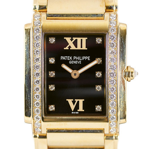 PATEK PHILIPPE : Large lady's wristwatch 'Twenty-4' (DOBIASCHOFSKY AUKTIONEN AG)