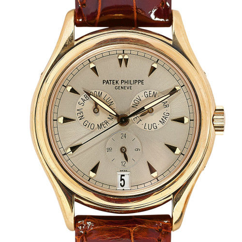 PATEK PHILIPPE : Gentleman's wristwatch 'Annual Calendar', limited edition (DOBIASCHOFSKY AUKTIONEN AG)