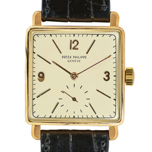 PATEK PHILIPPE : Gentleman's wristwatch (DOBIASCHOFSKY AUKTIONEN AG)