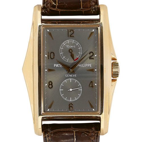 PATEK PHILIPPE : Gentleman's wristwatch '10 Days', limited edition (DOBIASCHOFSKY AUKTIONEN AG)