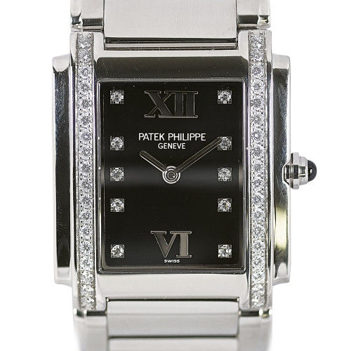 PATEK PHILIPPE : Large lady's wristwatch 'Twenty-4' (DOBIASCHOFSKY AUKTIONEN AG)