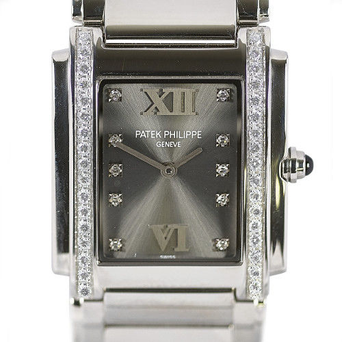 PATEK PHILIPPE : Large lady's wristwatch 'Twenty-4' (DOBIASCHOFSKY AUKTIONEN AG)