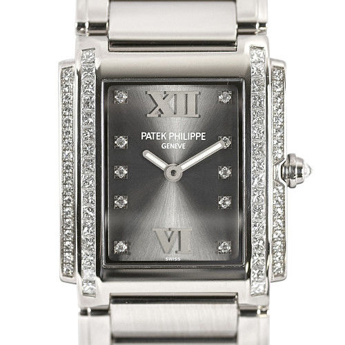PATEK PHILIPPE : Large lady's wristwatch 'Twenty-4' (DOBIASCHOFSKY AUKTIONEN AG)