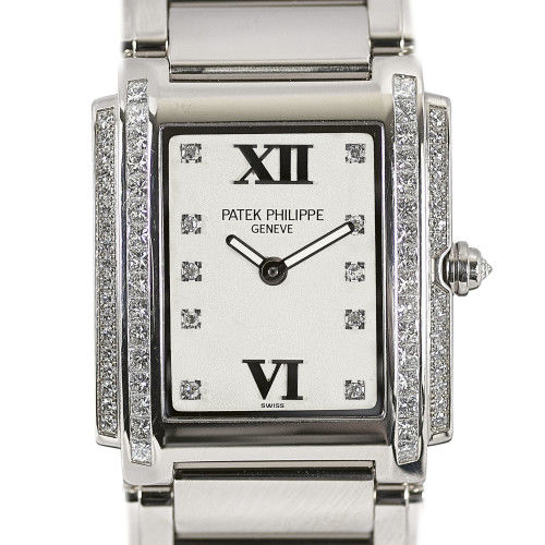 PATEK PHILIPPE : Large lady's wristwatch 'Twenty-4' (DOBIASCHOFSKY AUKTIONEN AG)
