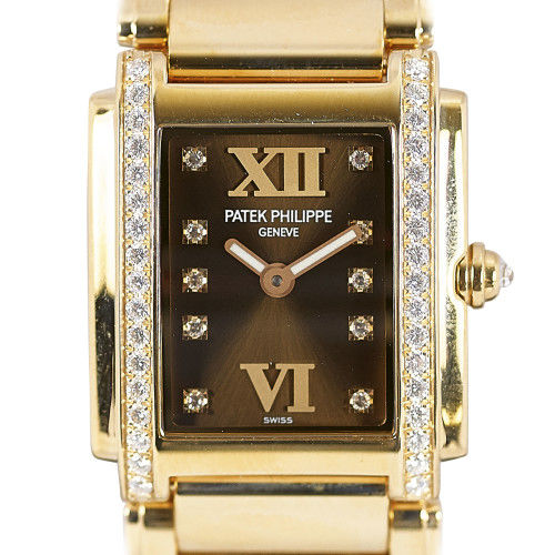 PATEK PHILIPPE : Small lady's wristwatch 'Twenty-4' (DOBIASCHOFSKY AUKTIONEN AG)