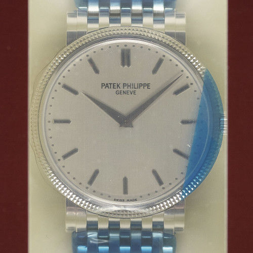 PATEK PHILIPPE : Gentleman's wristwatch with 'clous de Paris' bezel (DOBIASCHOFSKY AUKTIONEN AG)