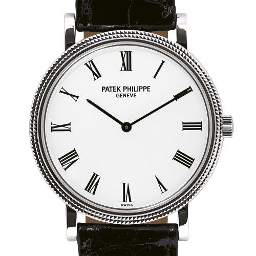 PATEK PHILIPPE : Gentleman's wristwatch with 'clous de Paris' bezel (DOBIASCHOFSKY AUKTIONEN AG)