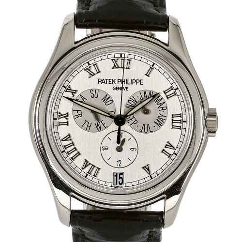PATEK PHILIPPE : Gentleman's wristwatch 'Annual Calendar, Superlumin' (DOBIASCHOFSKY AUKTIONEN AG)