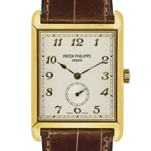 PATEK PHILIPPE : Art Deco-style gentleman's wristwatch (DOBIASCHOFSKY AUKTIONEN AG)
