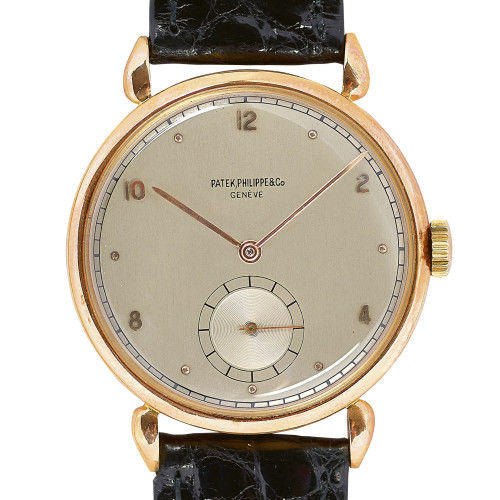 PATEK PHILIPPE : Gentleman's wristwatch (DOBIASCHOFSKY AUKTIONEN AG)