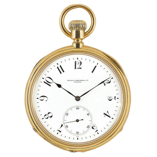 PATEK PHILIPPE : Oversized open-face pocket watch (DOBIASCHOFSKY AUKTIONEN AG)