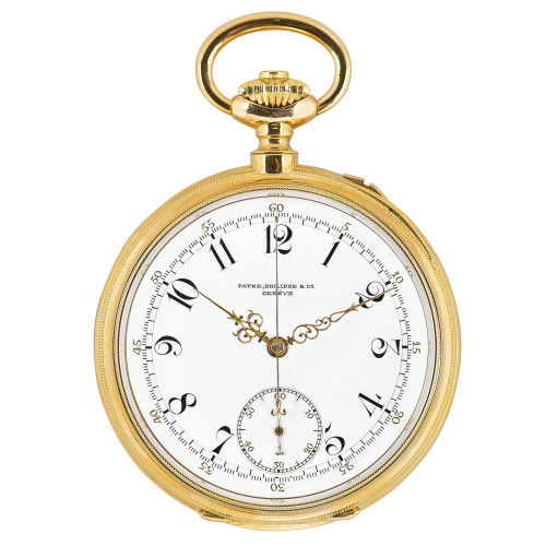 PATEK PHILIPPE : Open-face pocket watch with one horological complication (DOBIASCHOFSKY AUKTIONEN AG)
