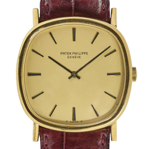 PATEK PHILIPPE : Gentleman's wristwatch (DOBIASCHOFSKY AUKTIONEN AG)
