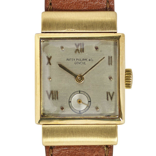 PATEK PHILIPPE : Gentleman's wristwatch (DOBIASCHOFSKY AUKTIONEN AG)