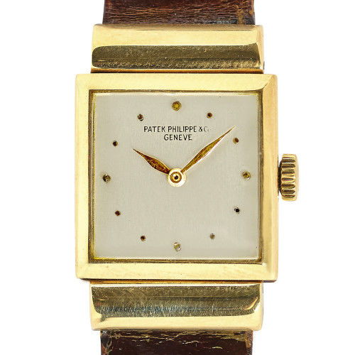PATEK PHILIPPE : Gentleman's wristwatch (DOBIASCHOFSKY AUKTIONEN AG)