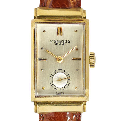 PATEK PHILIPPE : Gentleman's wristwatch (DOBIASCHOFSKY AUKTIONEN AG)