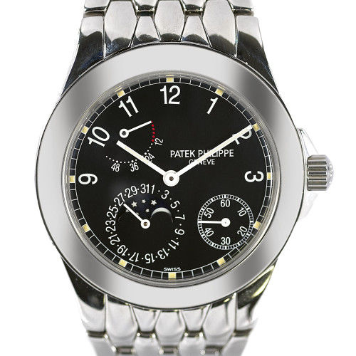 PATEK PHILIPPE : Gentleman's wristwatch with three horological complications (DOBIASCHOFSKY AUKTIONEN AG)