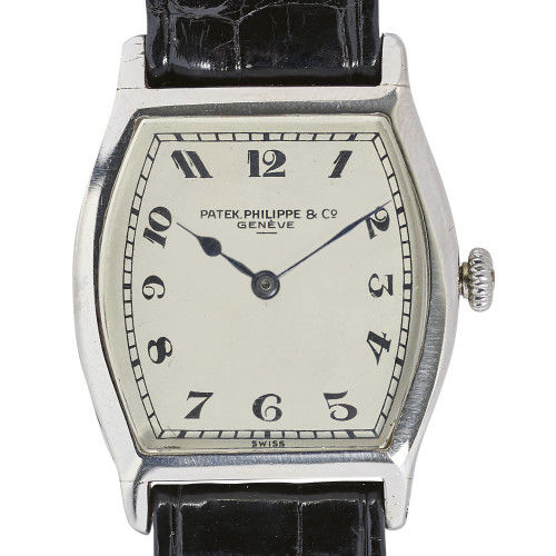 PATEK PHILIPPE : Art Deco gentleman's wristwatch (DOBIASCHOFSKY AUKTIONEN AG)