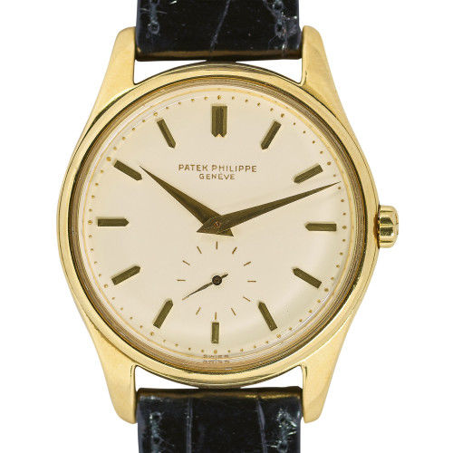 PATEK PHILIPPE : Gentleman's wristwatch (DOBIASCHOFSKY AUKTIONEN AG)