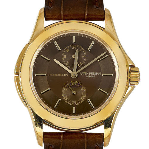 PATEK PHILIPPE : Gentleman's wristwatch 'Travel Time', limited edition (DOBIASCHOFSKY AUKTIONEN AG)