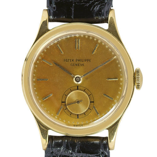 PATEK PHILIPPE : Gentleman's Wristwatch 'Calatrava' (DOBIASCHOFSKY AUKTIONEN AG)